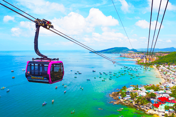 富國島 跨海纜車