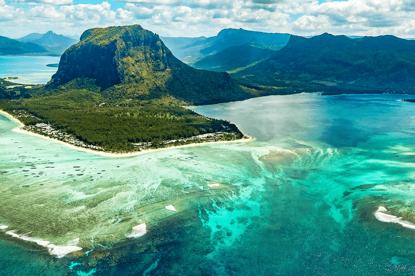 Underwater Waterfall