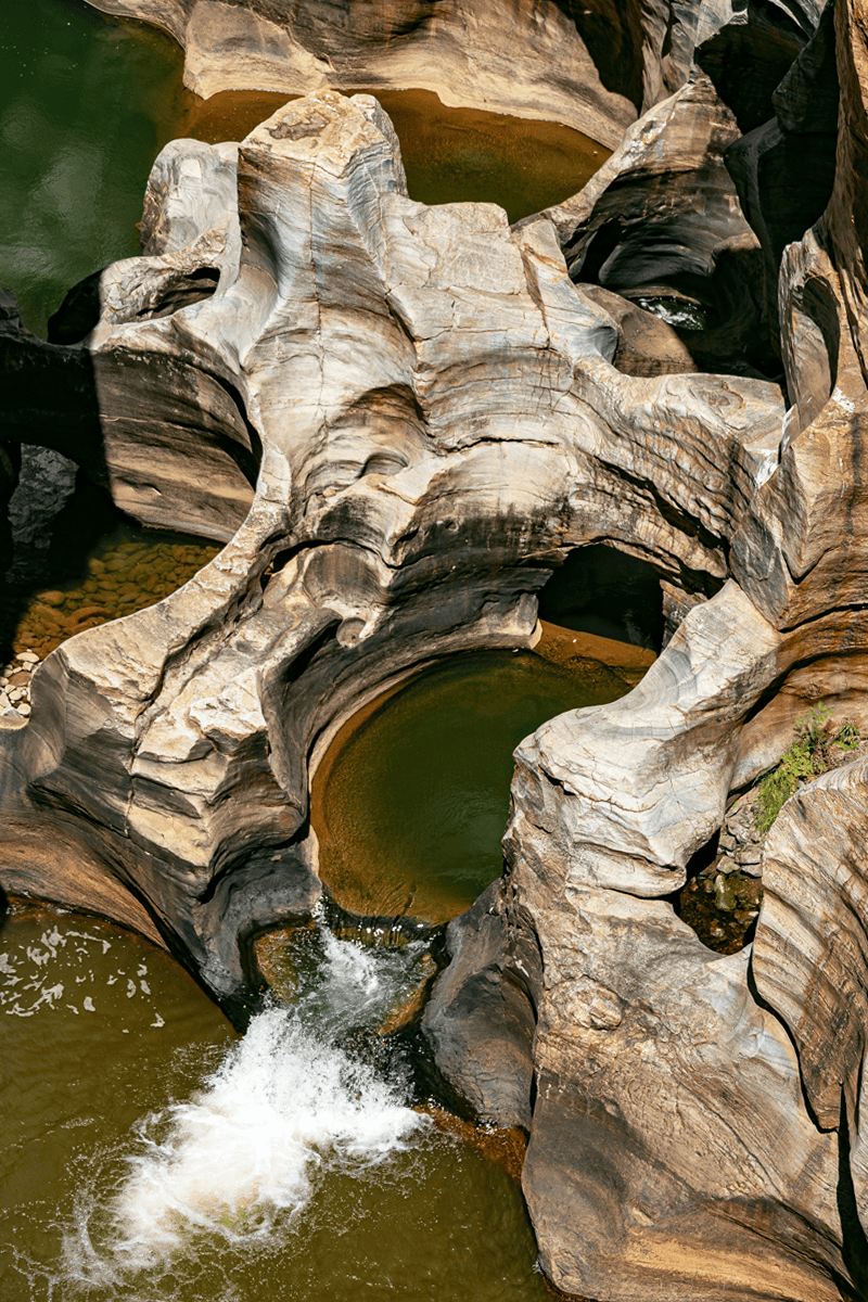 波克幸運壺穴 Bourke's Luck Potholes